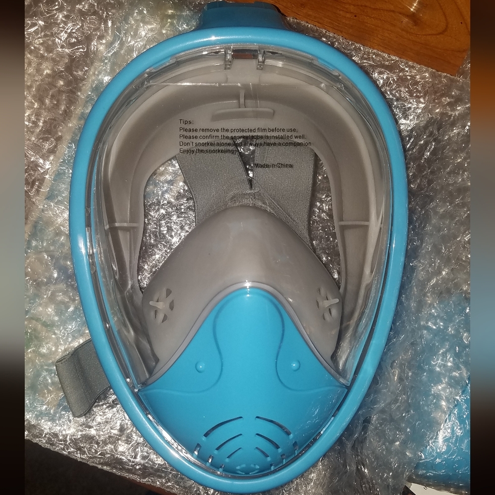NEW Full Face Free Breath Snorkel Mask